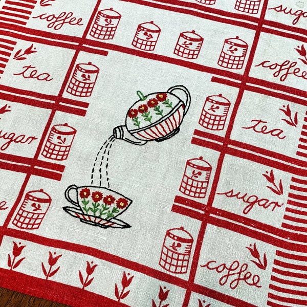 Teapot Towel Etsy