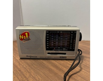 Borg Johnson 12 Band FM Radio TV Receiver mw sw 1-9 Receiver HS -912R.