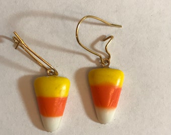 Candy Corn Dangle Earrings