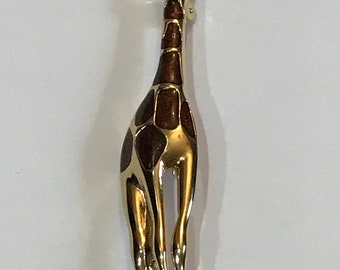 Giraffe Pin Brooch