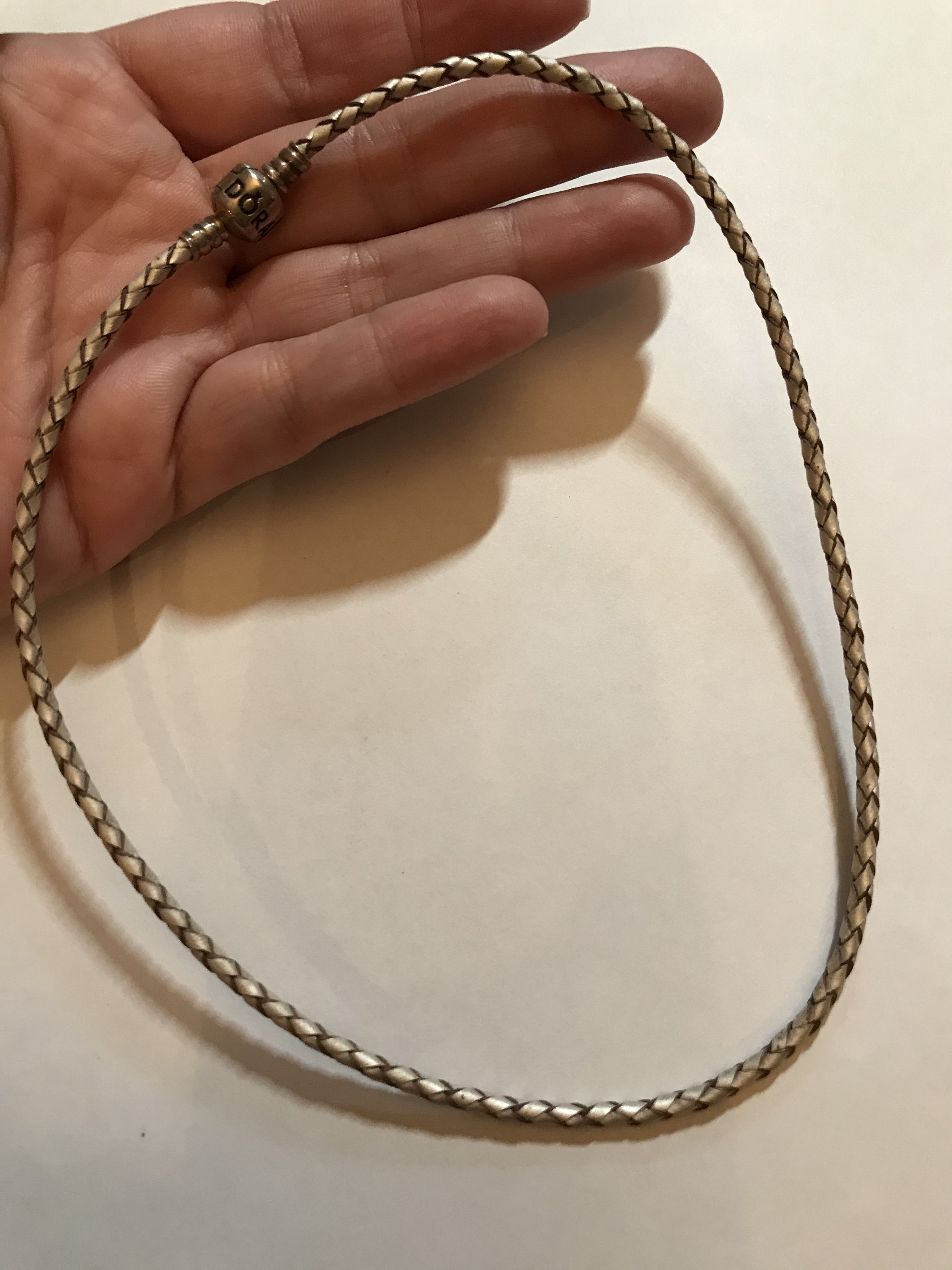 Authentic Pandora Pearlized White 