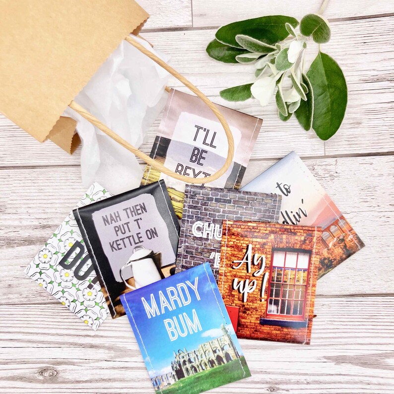 Yorkshire Gift | Handmade Tea Gift Set | Gift for Yorkshire Man or Woman | Letterbox Gift UK | Yorkshire Sayings Gift | Yorkshire tea gift immagine 14