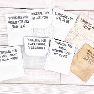 Yorkshire Gift | Handmade Tea Gift Set | Gift for Yorkshire Man or Woman | Letterbox Gift UK | Yorkshire Sayings Gift | Yorkshire tea gift immagine 17