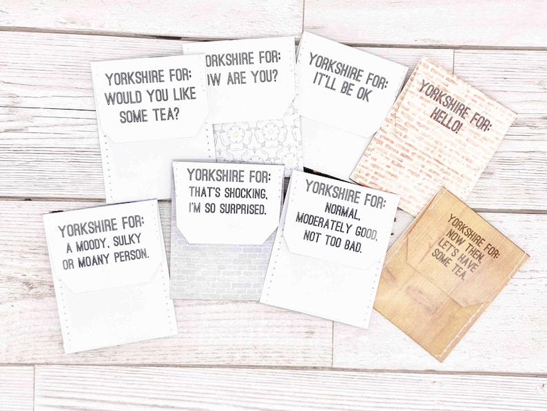 Yorkshire Gift | Handmade Tea Gift Set | Gift for Yorkshire Man or Woman | Letterbox Gift UK | Yorkshire Sayings Gift | Yorkshire tea gift immagine 17