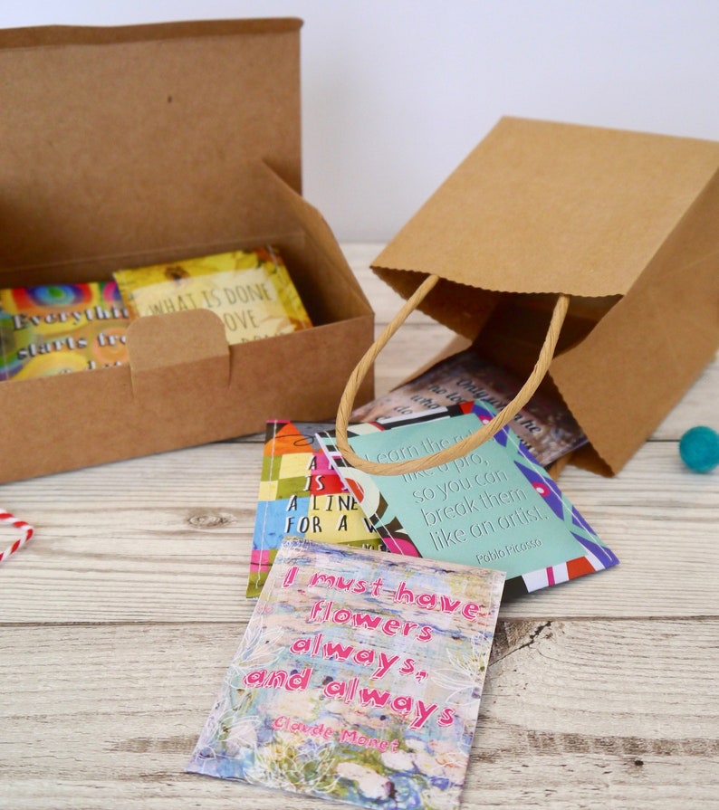 Art Lovers Tea Gift Set Gift for Art Lover Gifts for | Etsy