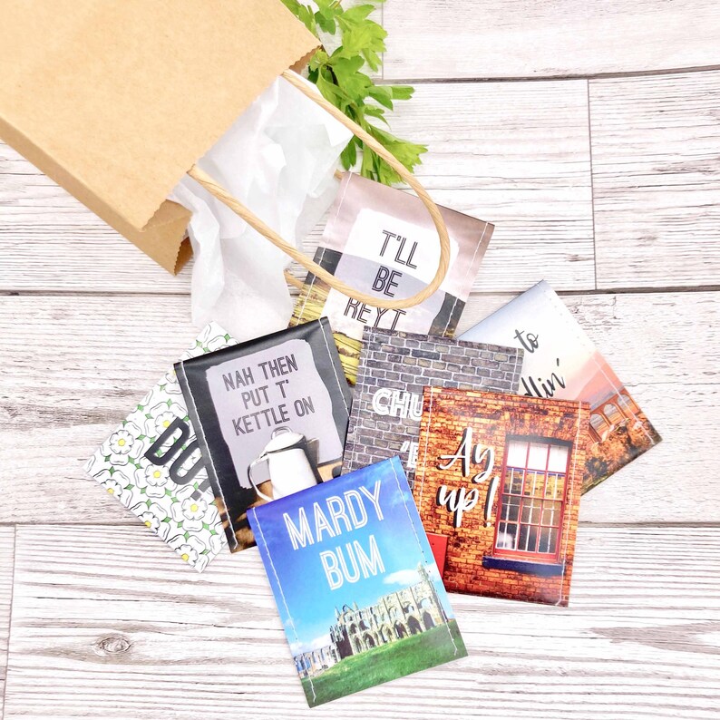 Yorkshire Gift | Handmade Tea Gift Set | Gift for Yorkshire Man or Woman | Letterbox Gift UK | Yorkshire Sayings Gift | Yorkshire tea gift immagine 11