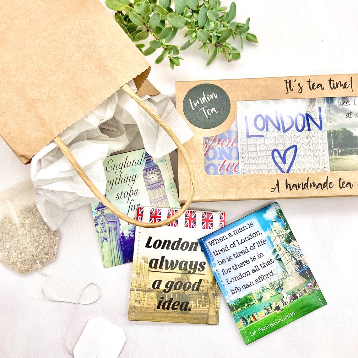 London Tea Gift Set a Lovely English Gift for Anyone Who Etsy