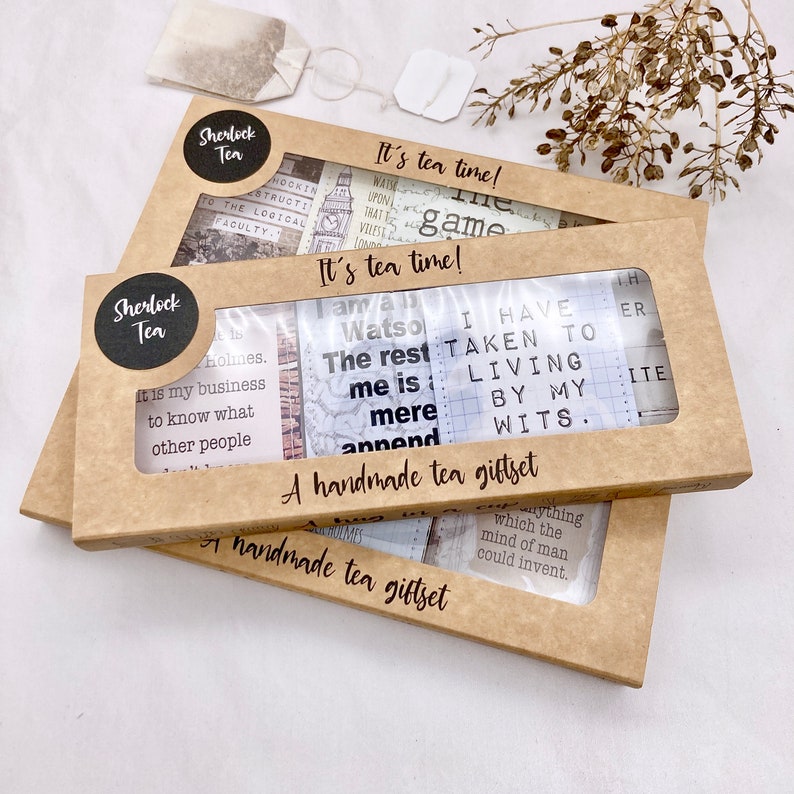 Sherlock Holmes Tea Gift Set Sherlock Gift for Sherlock Etsy UK
