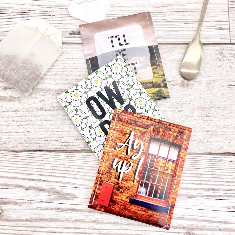 Yorkshire Gift | Handmade Tea Gift Set | Gift for Yorkshire Man or Woman | Letterbox Gift UK | Yorkshire Sayings Gift | Yorkshire tea gift immagine 6