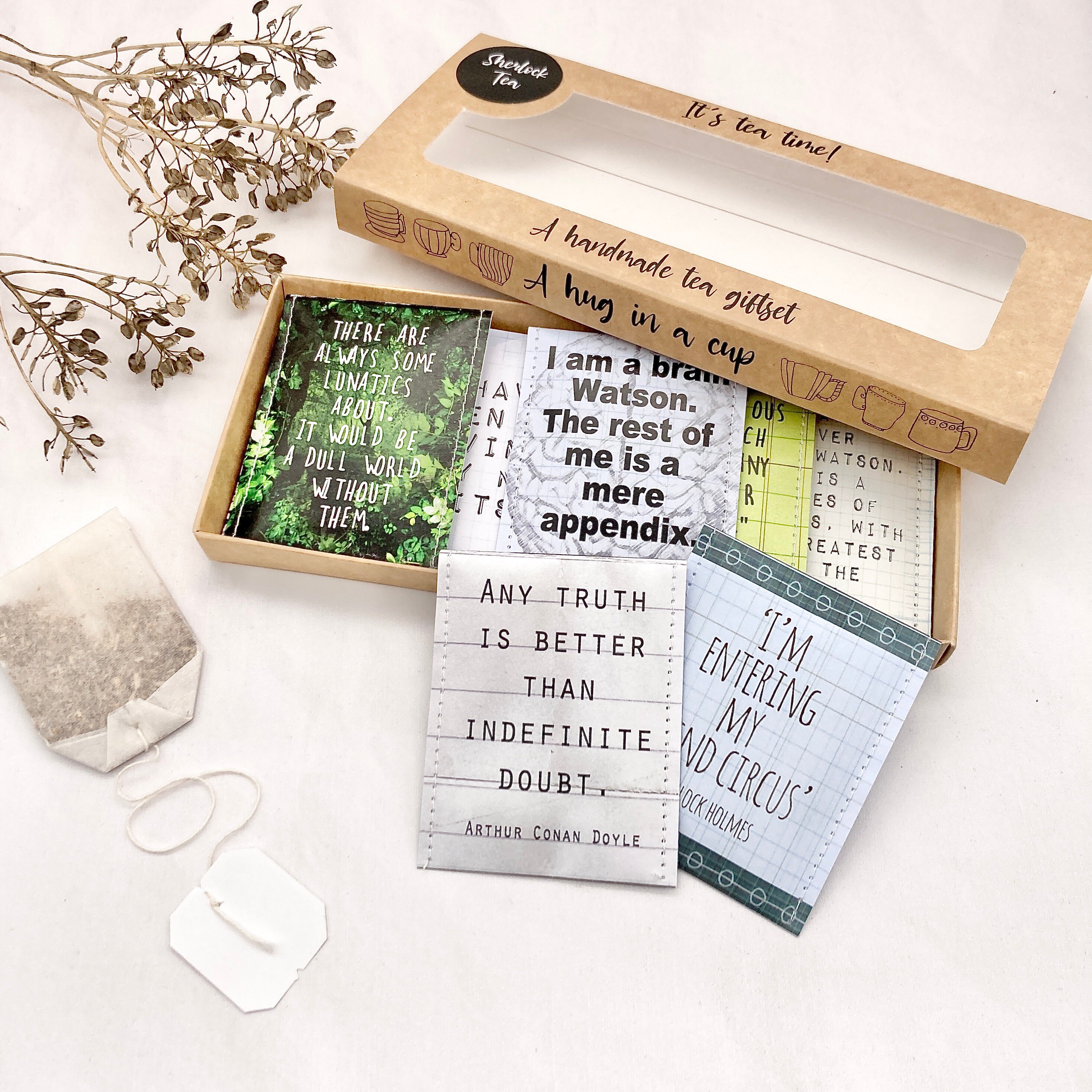 Sherlock Holmes Tea Gift Set Sherlock Gift for Sherlock Etsy UK