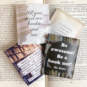 Book Lover Gift: Tea Gift for Bookworms Bookish Gifts Literary Gifts Literary Tea Gifts for Readers Book Nerd Gifts image 3