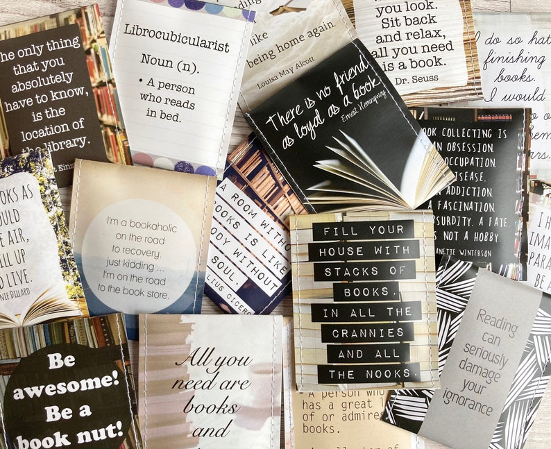 gifts for book lovers etsy