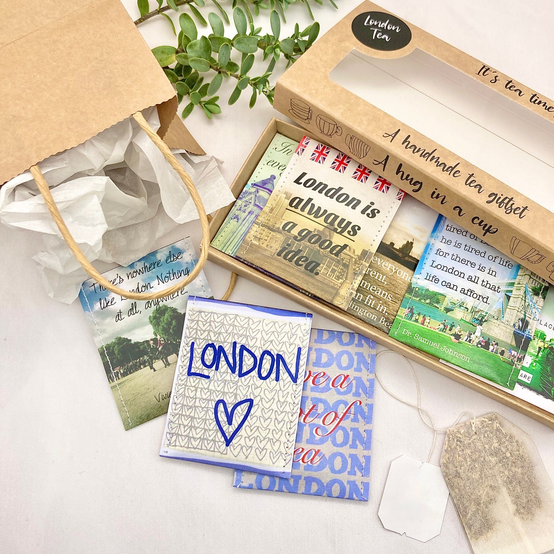London Tea Gift Set a Lovely English Gift for Anyone Who Etsy