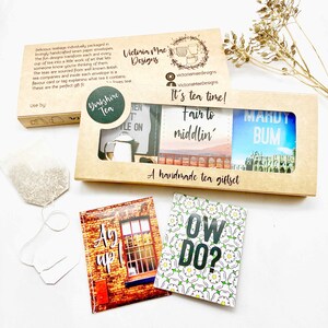 Yorkshire Gift | Handmade Tea Gift Set | Gift for Yorkshire Man or Woman | Letterbox Gift UK | Yorkshire Sayings Gift | Yorkshire tea gift immagine 12