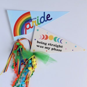 ASSEMBLATO Pride Flag Pennant