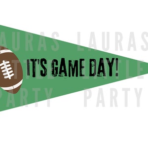 Printable Flag - Game Day