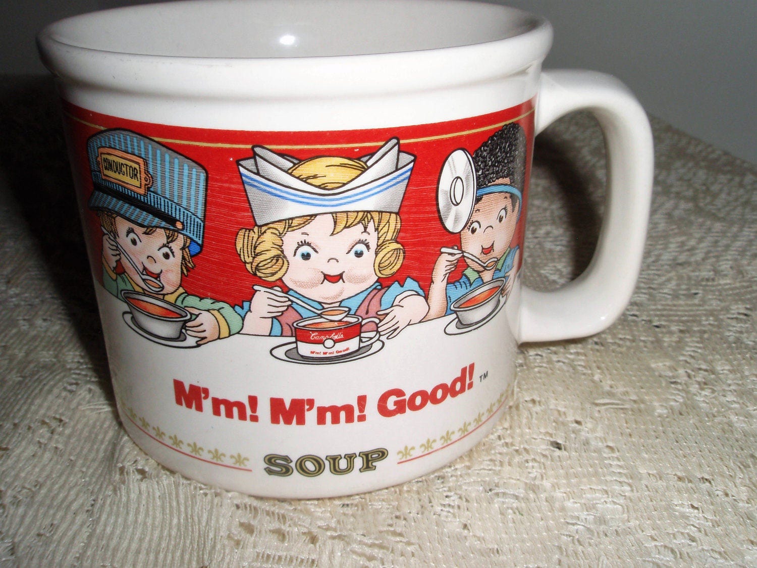 Vintage Campbell Soup Mug 1993 Campbell Kids Career FREE Etsy
