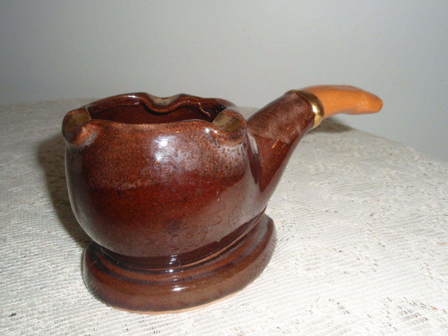 Vintage Pipe Ashtray. Retro Ashtray Collectible Tobacciana Etsy