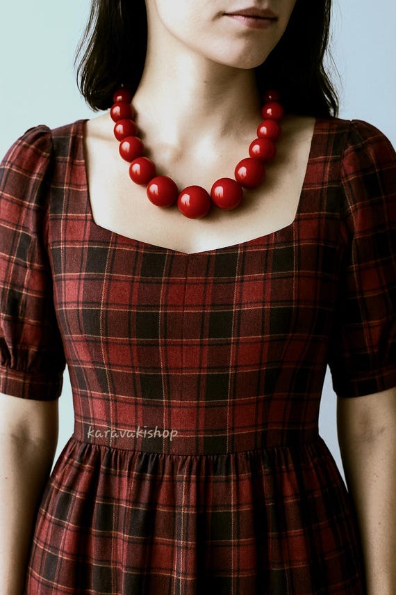 Burgundy Chunky Necklace,deep Red Wine Jewelry,maroon Statement Necklace,retro Office Everyday Necklace,collier Bordeaux,big Bead Jewellery - Etsy Burgundy Chunky Necklace,deep Red Wine Jewelry,maroon Statement Necklace,retro Office Everyday Necklace,collier Bordeaux,big Bead Jewellery - Etsy