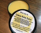 Lemon Balm Salve 1 oz Herbal Salve Free Shipping to USA