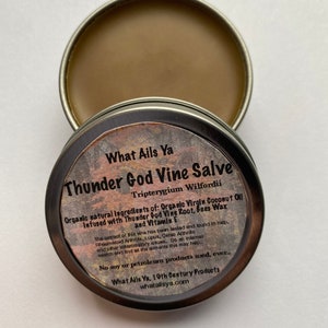 Thunder God Vine Root  Salve 1 oz tin -