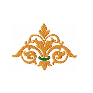 Fleur de Lis Machine Embroidery Design Fleur de Lis Broderie Floral Decorative Pattern French Lily Flower Royalty Heritage Design