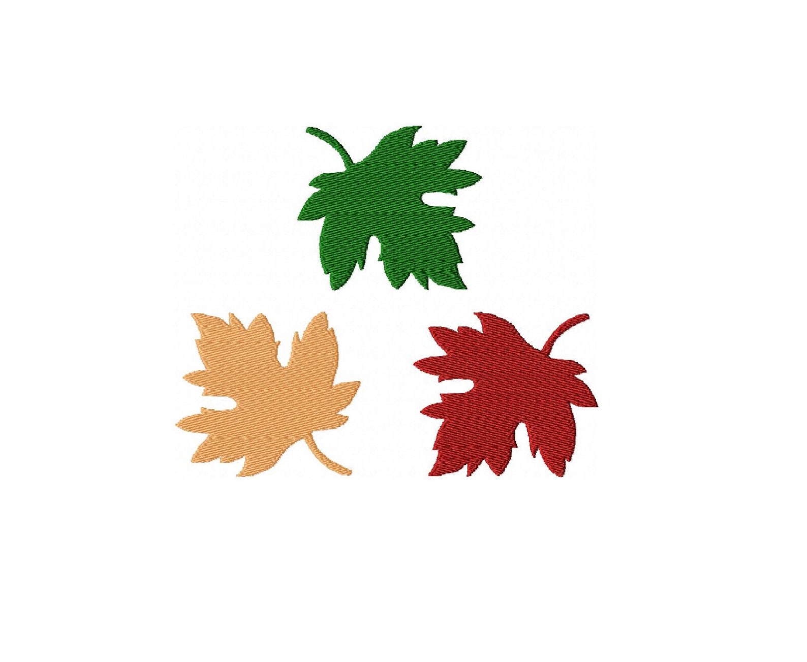 Maple Leaf Machine Embroidery Design Maple Appliqué, Autumn Leaves ...
