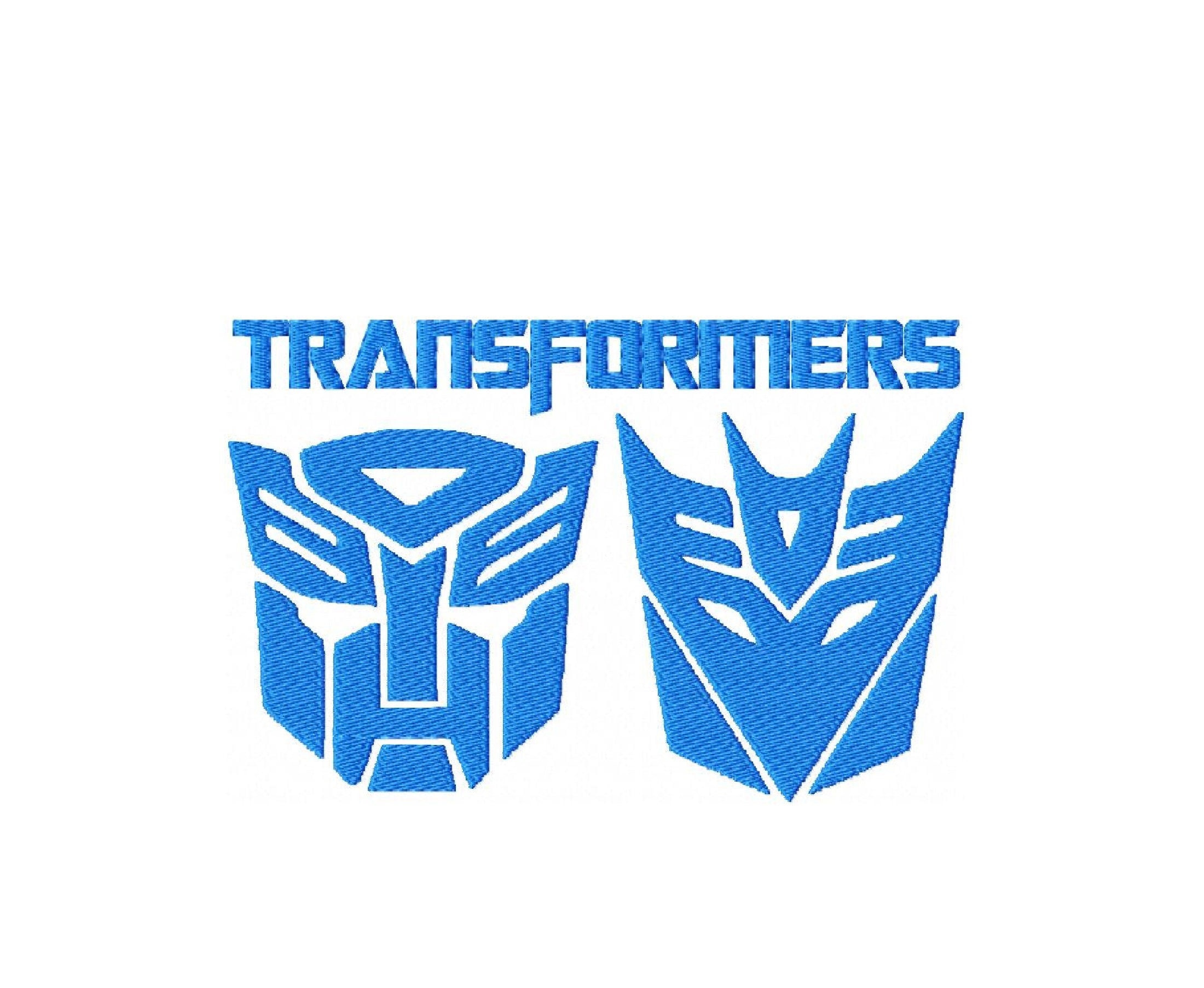 Transformatoren Maschine Stickerei Designs Autobot Etsy