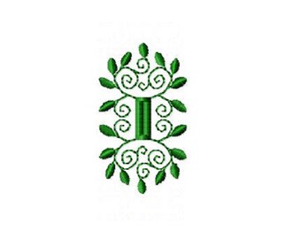 Buttonhole Machine Embroidery Design Decorative Vine Buttonhole Pattern for Shirts