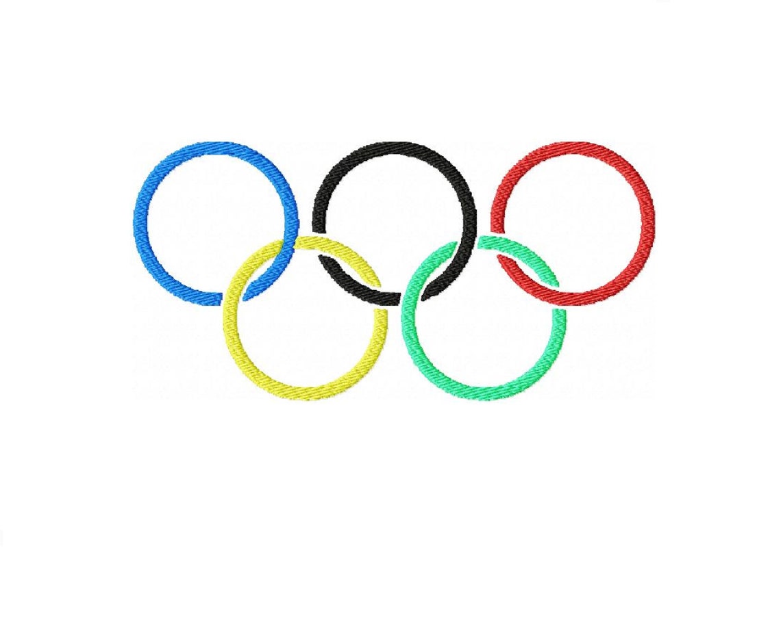 Olympic rings machine embroidery designs world olympic sport  etsy