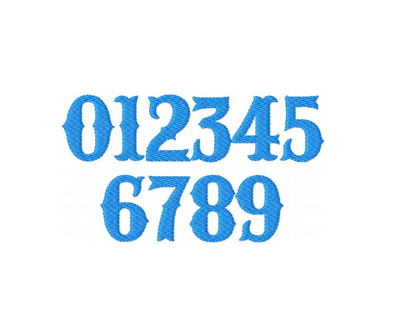 Fishtail Font Embroidery Design: Custom Alphabet, Numbers (digital ...