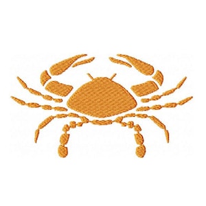 Cancer Zodiac Sign Embroidery Pattern Cancer Embroidery Design Cancer Zodiac Design Zodiac Design, Astrology Embroidery Design Crab Sign