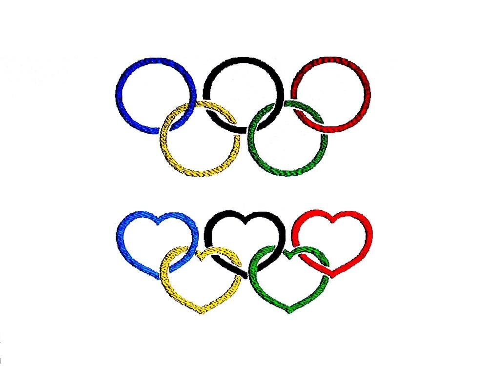 Olympic Rings Embroidery Designs. Olympic Games Patterns | Etsy