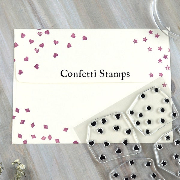 Heart Rubber Stamp Etsy