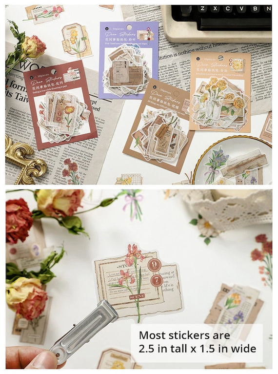 Scrapbooking Papier Set – 10 Bunte Collage-Blätter Für Journaling, Tagebuch & Deko