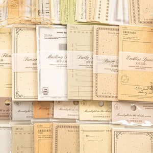 Cartes de journalisation 30pc, papier pour journaux indésirables, spots de journaux, superposition d’éphémères, fournitures de journaux d’art, papiers de collage de scrapbooking, cartes de notes