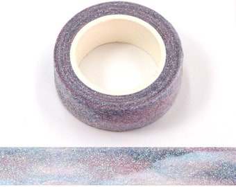 Ombre Purple Glitter Washi Tape, Sparkle Masking Tape