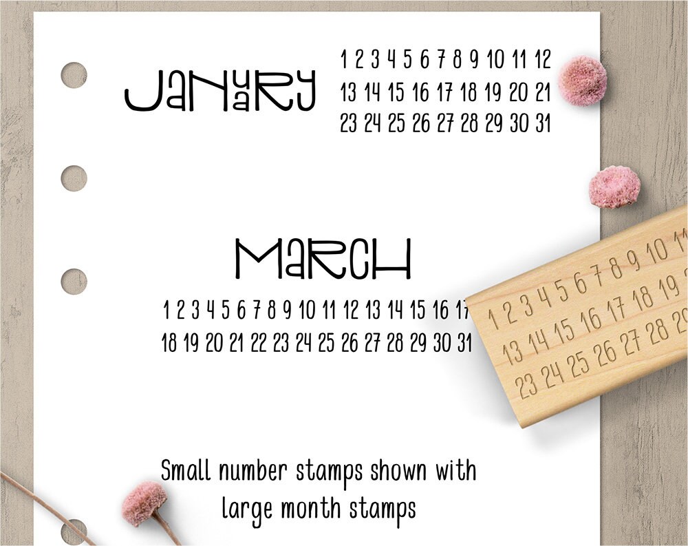 Toddmomy 32pcs Week Month Stamp Rubber Stamps Moon Star Months Month Rubber  First Birthday Journal Day Month Year Stamp Monthly Stamp Subscription