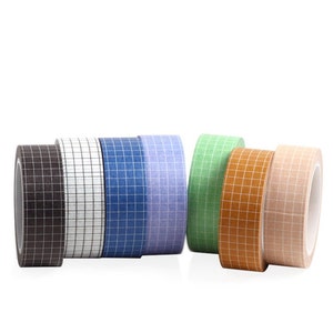 Salt Grid Washi Tape: Versatile and Decorative Decor Material – CHL-STORE