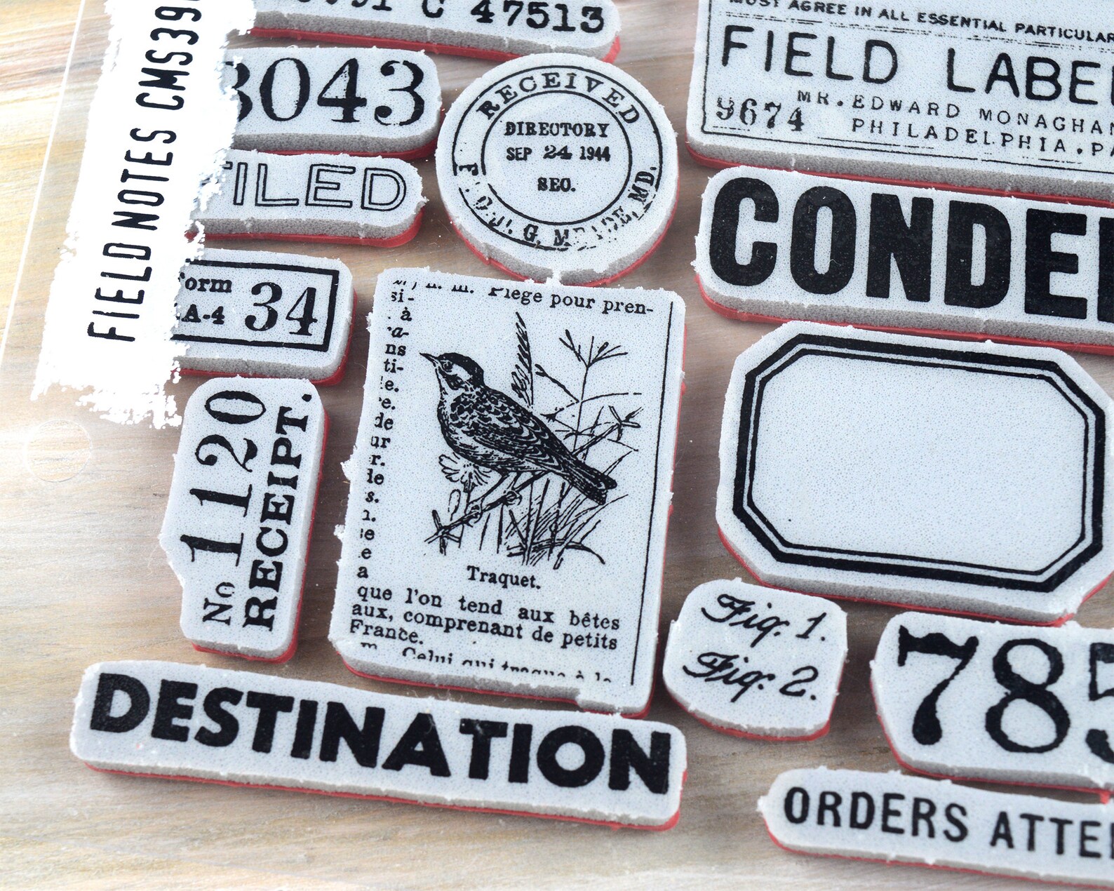 Vintage Label Stamps 35 pcs for Journaling Supplies Tim Holtz Etsy