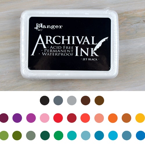 Tampone Inchiostro Ranger Archival - Colore Majestic Violetta, Indelebile E Resistente