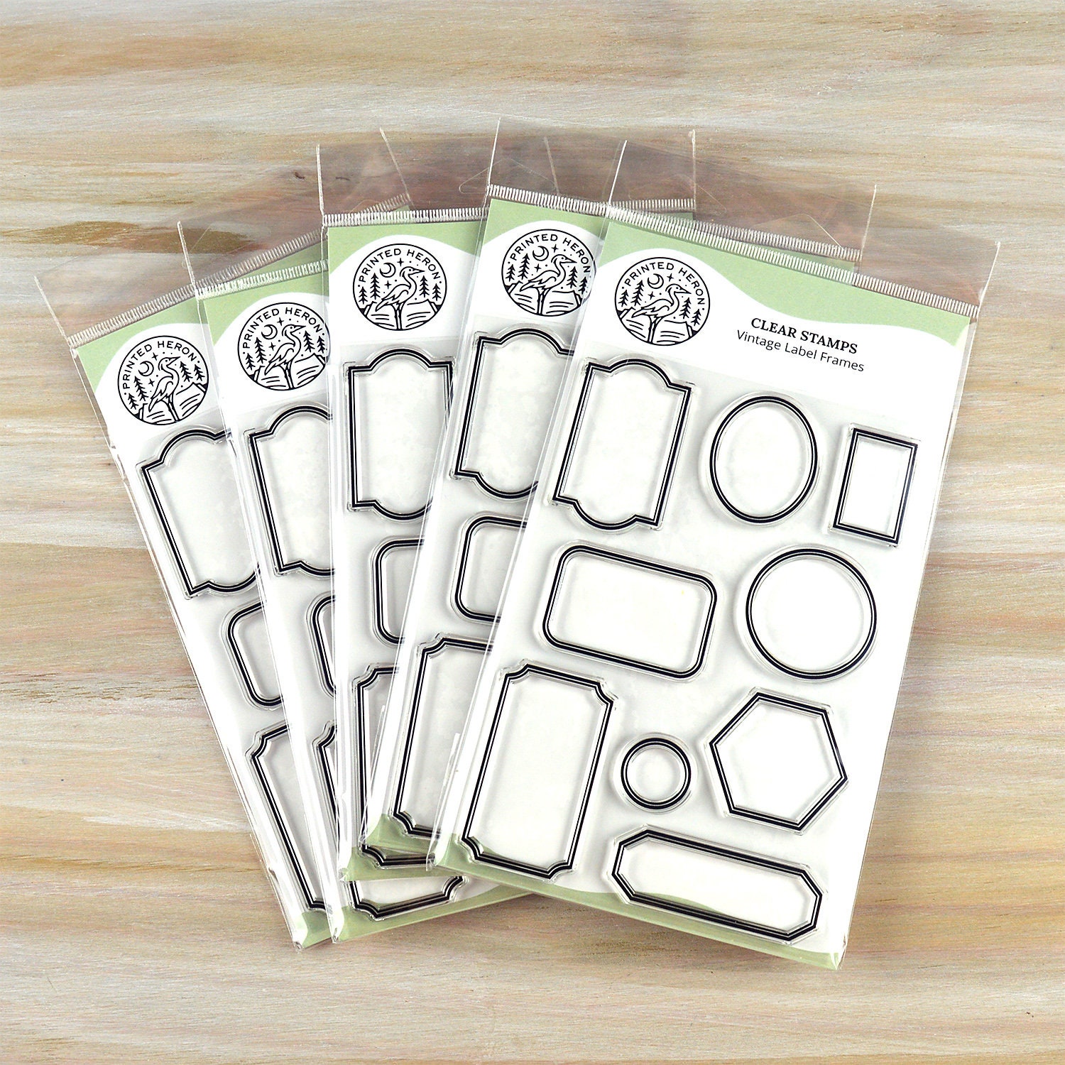 Sticker Book 60pc - Journaling Supplies - Printed Heron