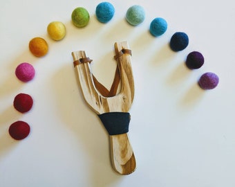 SALE! Felt Ball Slingshot Toy/Perfect Stocking Stuffer/Christmas Gift/Birthday Gift/Party Favor/cat gift