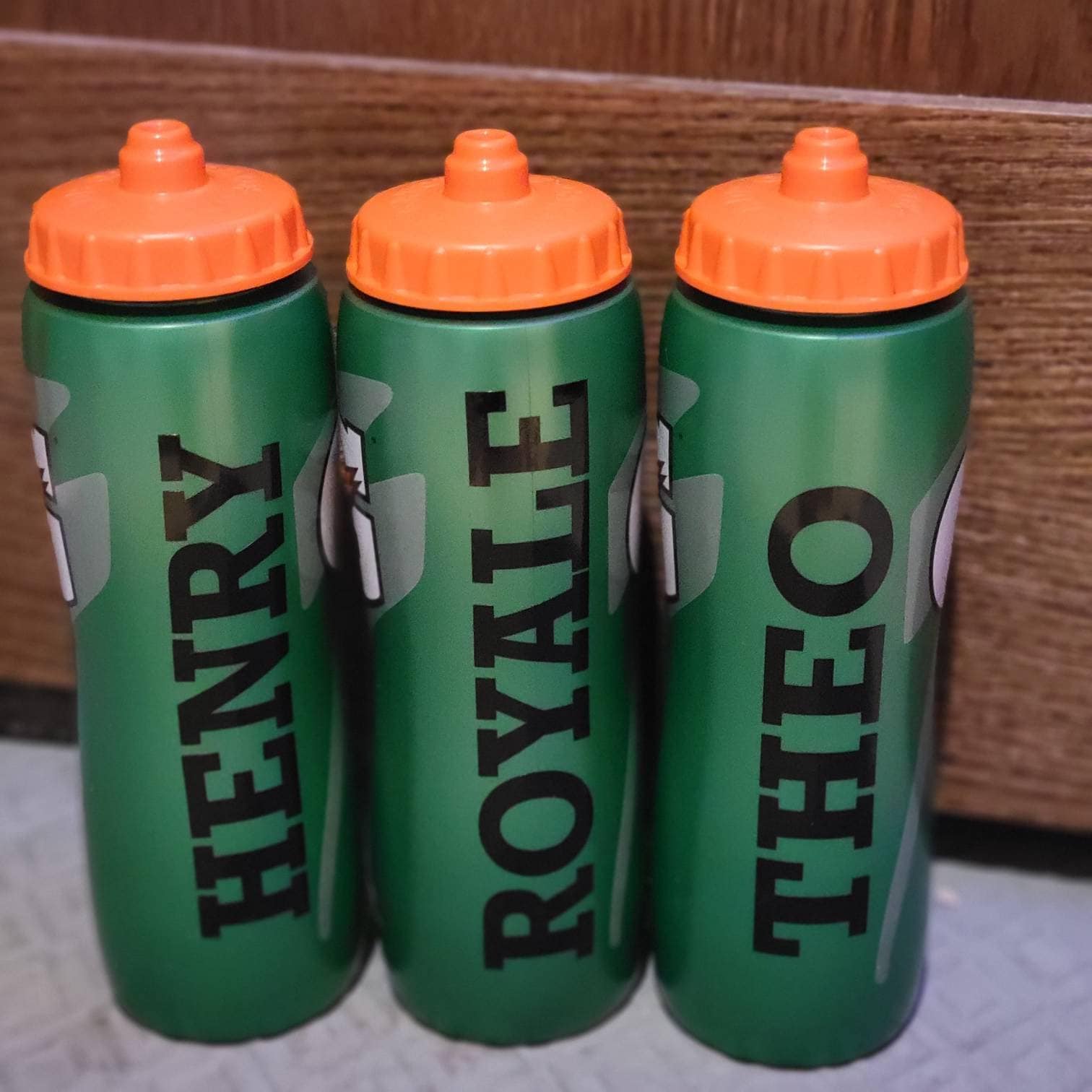 Water Bottle-Gatorade Sports Bottle- Personalized  CABINS & QUADS-  Everything Custom for Camp & College