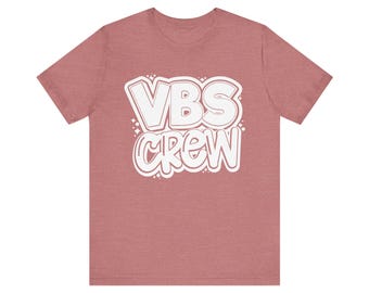 VBS Crew Tshirt; FREE SHIPPING; Vacation Bible School Tshirt