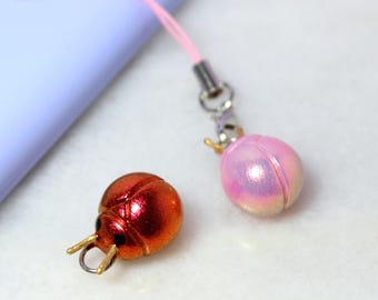 Valentine Beetle Charms - Polymer Clay Charms - Kawaii Phone Charm -  Phone Charm Strap