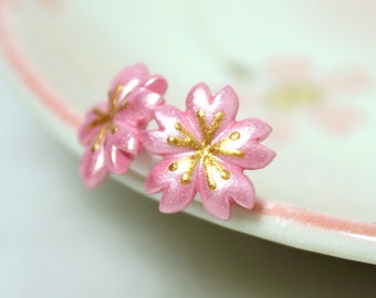 Sakura Earrings - Cherry Blossom Jewelry - Anime Earrings - Fairycore Earrings