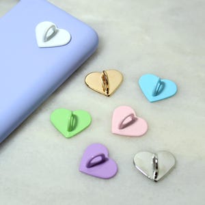 Phone Charm Hook - Phone Charm Holder - Phone Hook - Heart Charm Holder