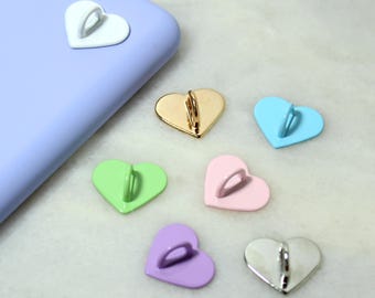 Gancho para teléfono - Soporte para teléfono - Gancho para teléfono - Soporte para corazón