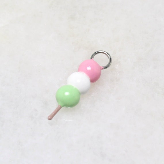 Cute Dango Charm - Polymer Clay Charms - Anime Phone Charm